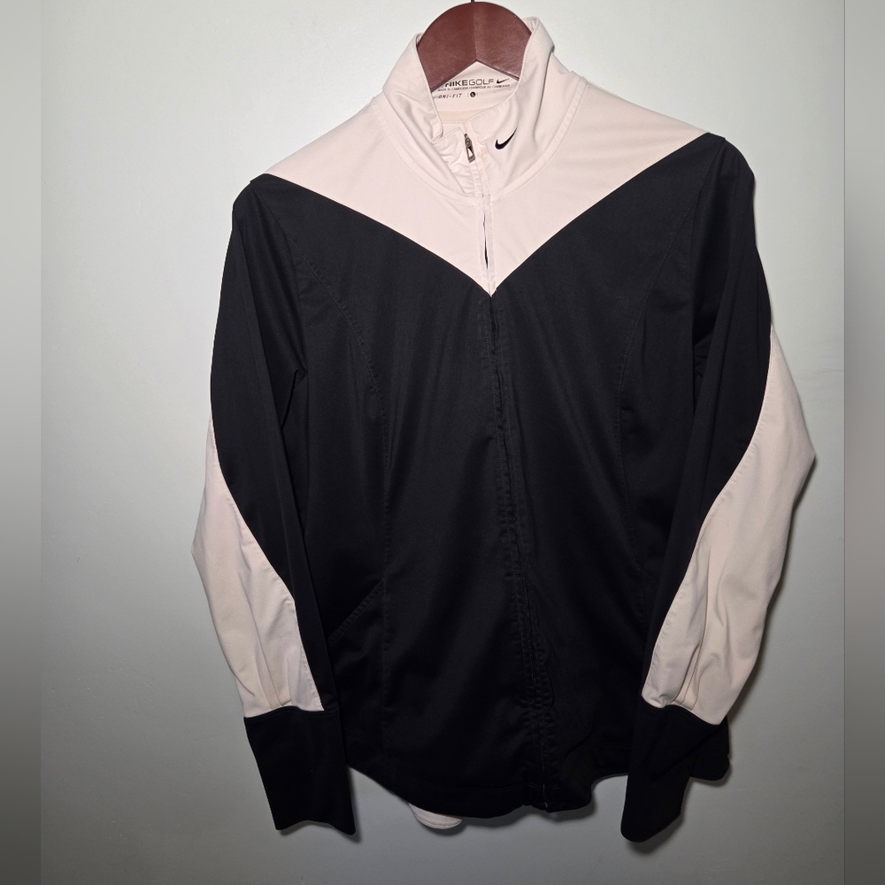 Nike Women's Black and White Jacket